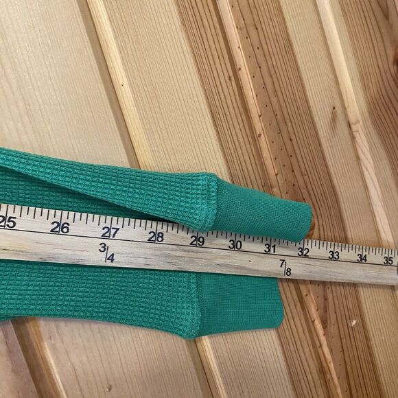 Southpole Shirt Men's XL Green Thermal Waffle Knit LS Authentic Collection - Picture 6 of 7